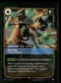 Kai'Sa, Evolutionary #112a/298 Holofoil Showcase - Riftbound Origins
