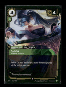Sona, Harmonious #073/298 Holofoil Rare - Riftbound Origins