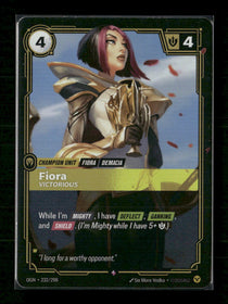 Fiora, Victorious #232/298 Holofoil Rare - Riftbound Origins