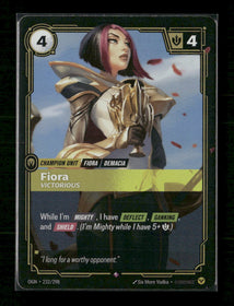 Fiora, Victorious #232/298 Holofoil Rare - Riftbound Origins