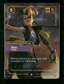 Jinx, Rebel #202a/298 Holofoil Showcase - Riftbound Origins