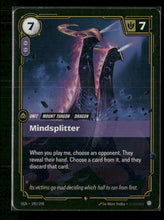Mindsplitter #192/298 Holofoil Rare - Riftbound Origins