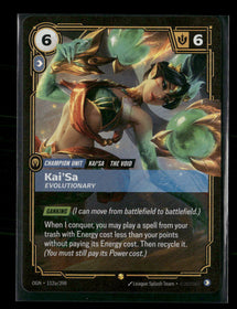 Kai'Sa, Evolutionary #112a/298 Holofoil Showcase - Riftbound Origins