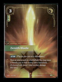 Zenith Blade #262/298 Epic - Riftbound Origins