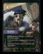 Draven, Audacious #148/221 Holofoil Epic - Riftbound Spiritforged