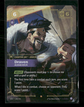 Draven, Audacious #148/221 Holofoil Epic - Riftbound Spiritforged
