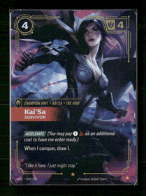 Kai'Sa, Survivor #039/298 Holofoil Epic - Riftbound Origins