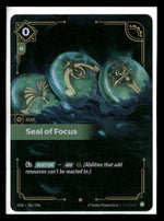 Seal of Focus #081/298 Holofoil Epic - Riftbound Origins