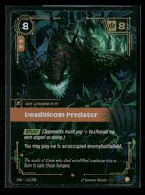 Deadbloom Predator #161/298 Holofoil Epic - Riftbound Origins