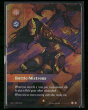 Battle Mistress #250/221 Holofoil Showcase - Riftbound Spiritforged