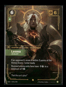 Leona, Zealot #079a/298 Holofoil Showcase - Riftbound Origins