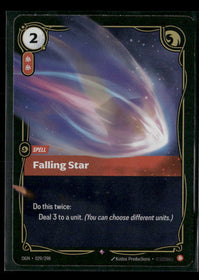 Falling Star #029/298 Holofoil Rare - Riftbound Origins