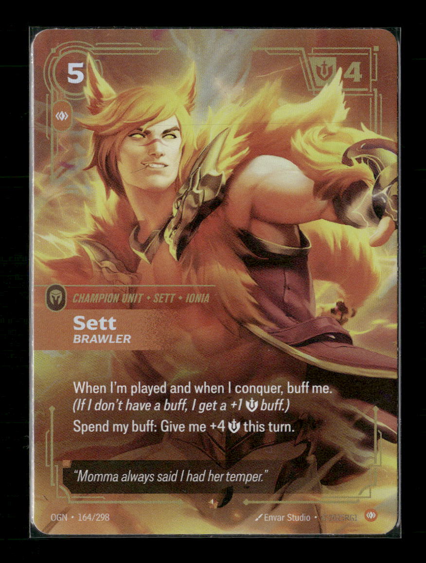 Sett - Brawler #164/298 Epic - Riftbound Origins