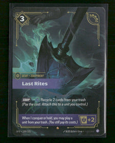 Last Rites #150/221 Rare - Riftbound Spiritforged