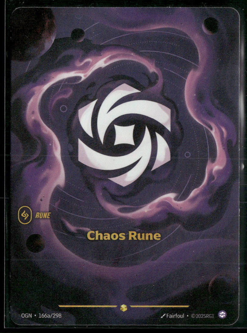 Chaos Rune #166a/298 - Riftbound Origins