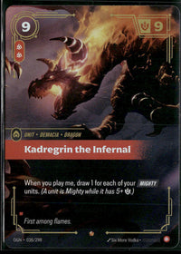Kadregrin the Infernal #038/298 Epic - Riftbound Origins