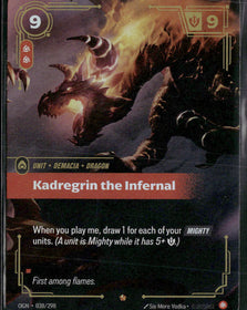 Kadregrin the Infernal #038/298 Rare - Riftbound Origins