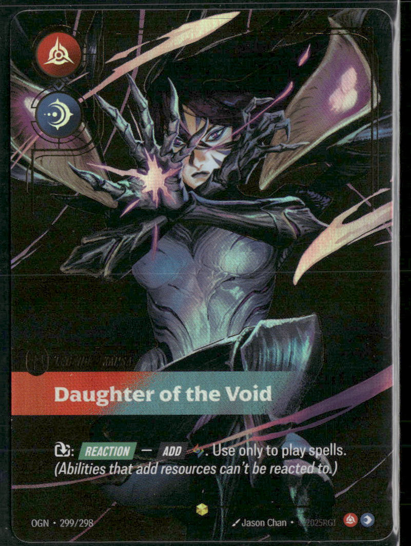 Daughter of the Void #299/298 Mythic - Riftbound Origins