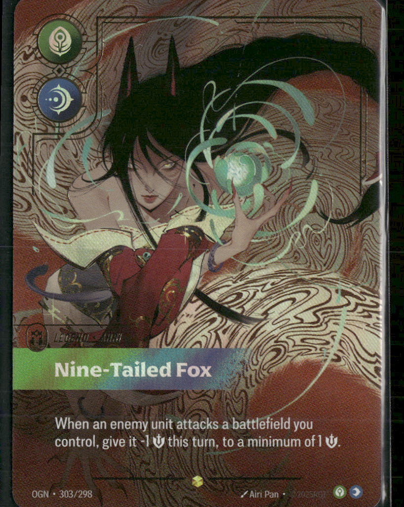 Nine-Tailed Fox #303/298 Legendary - Riftbound Origins
