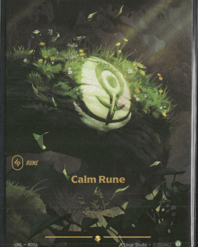 Calm Rune #R02a - Riftbound