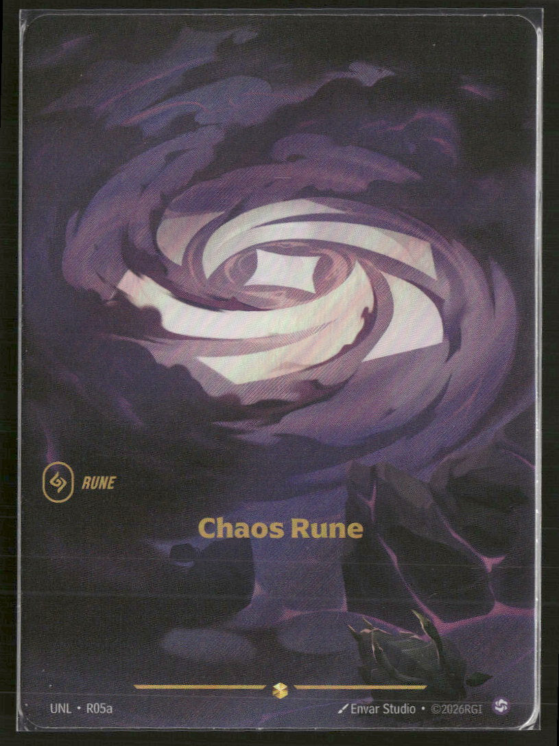 Chaos Rune #R05a - Riftbound
