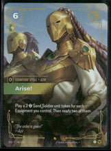 Arise! #198/221 Rare - Riftbound Spiritforged