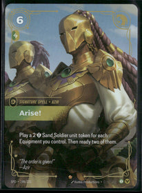 Arise! #198/221 Rare - Riftbound Spiritforged