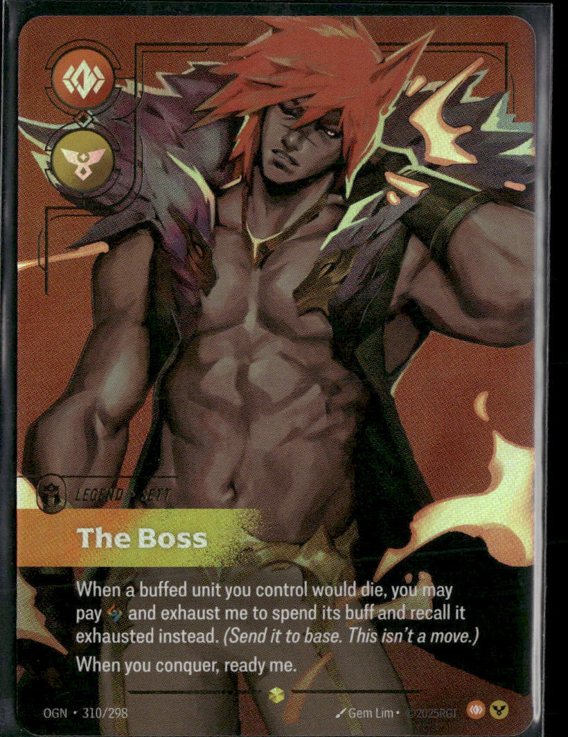 The Boss #310/298 Legendary - Riftbound Origins