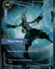 Time Warp #122/298 Rare - Riftbound Origins