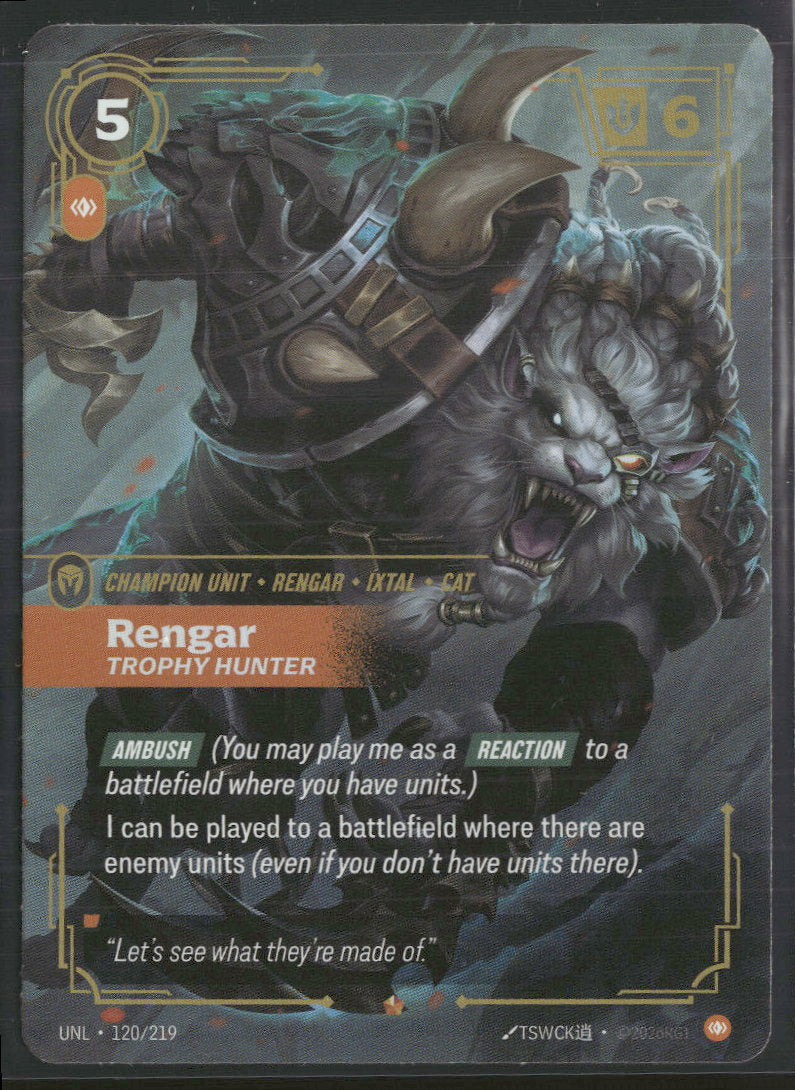 Rengar #120/219 - Riftbound