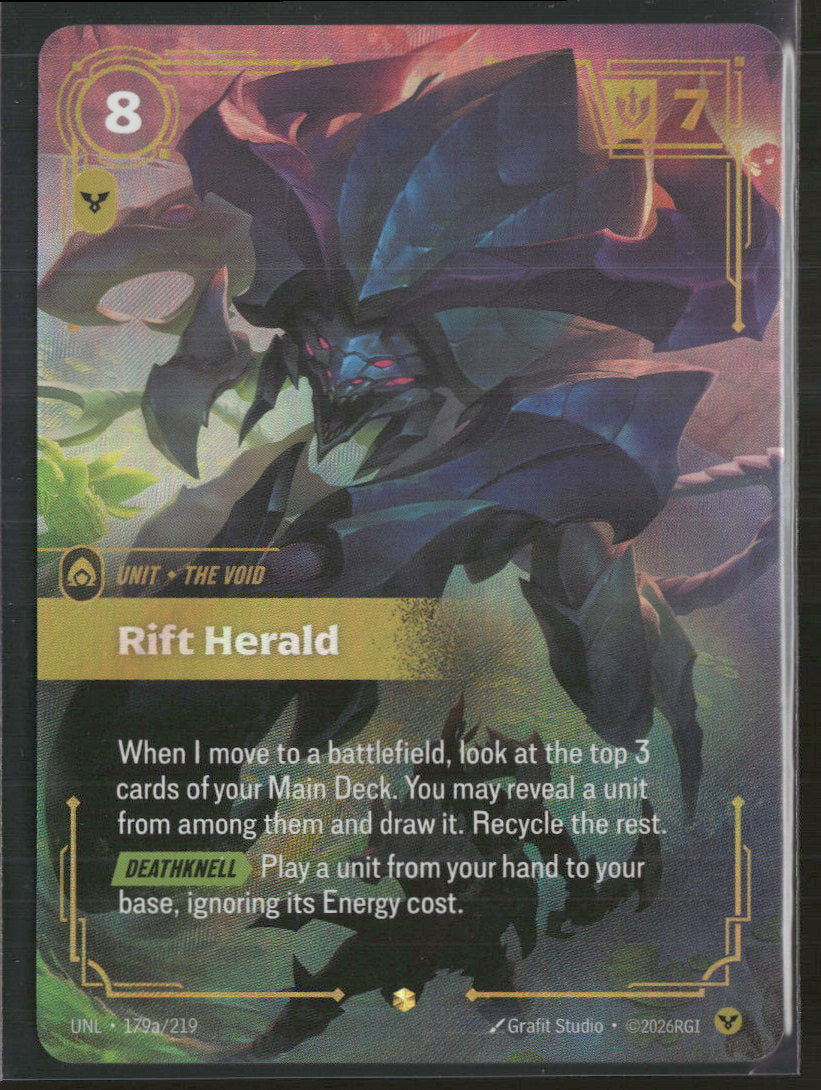 Rift Herald #179a/219 - Riftbound unleashed