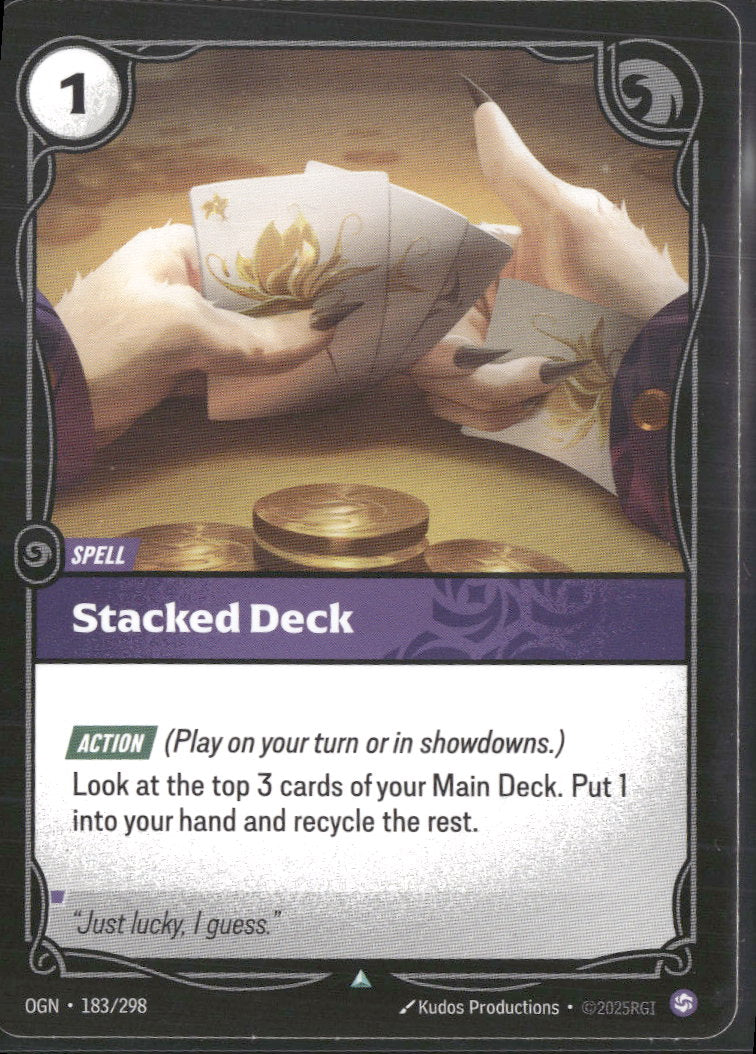 Stacked Deck #183/298 - Riftbound Origins