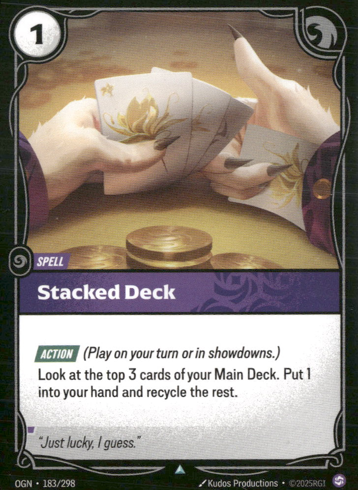 Stacked Deck #183/298 - Riftbound Origins