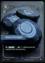 Seal of Insight #120/298 - Riftbound Origins