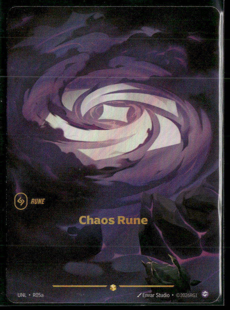 Chaos Rune #R05a - Riftbound