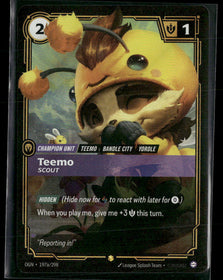 Teemo - Scout (Alternate Art) #197a/298 Showcase - Riftbound Origins