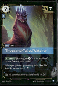 Thousand-Tailed Watcher #116/298 Rare - Riftbound Origins