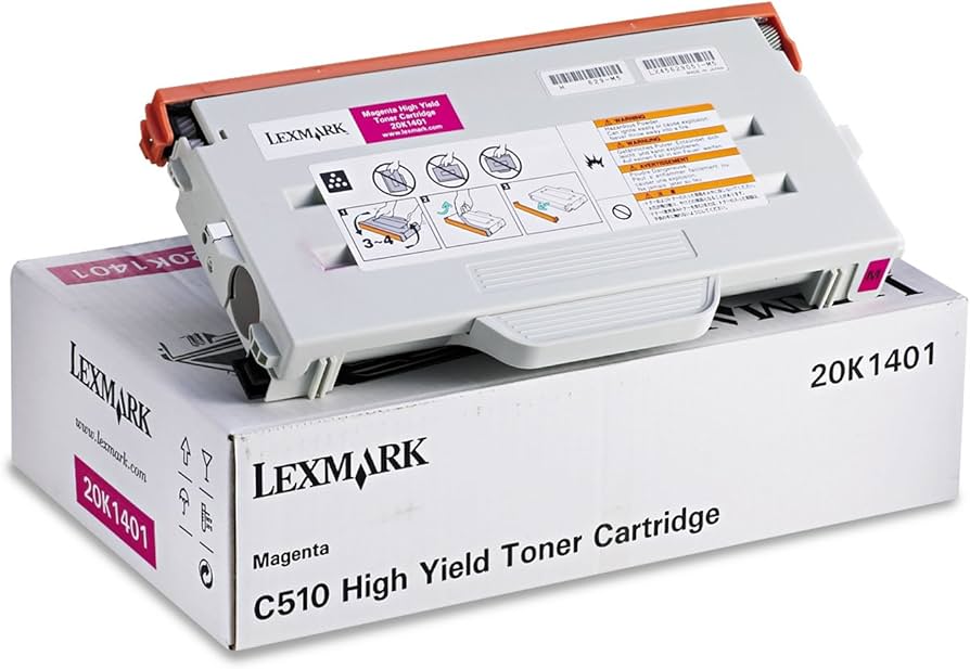 New, Pre-Owned - Lexmark 20K1401 High Yield Magenta Toner Cartridge