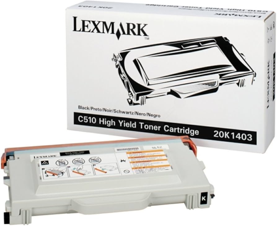 New, Pre-Owned - Lexmark 20K1403 High Yield Black Toner Cartridge