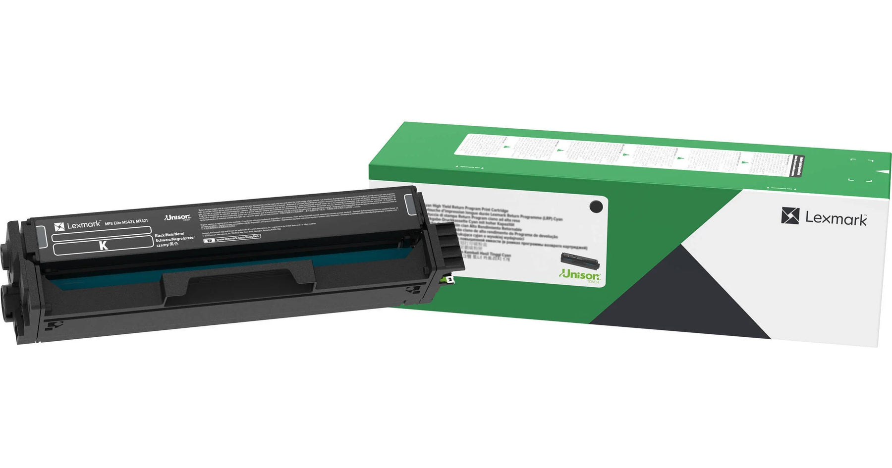 New, Pre-Owned - Lexmark 20N1XK0 Extra High Yield Black Return Program Toner Cartridge