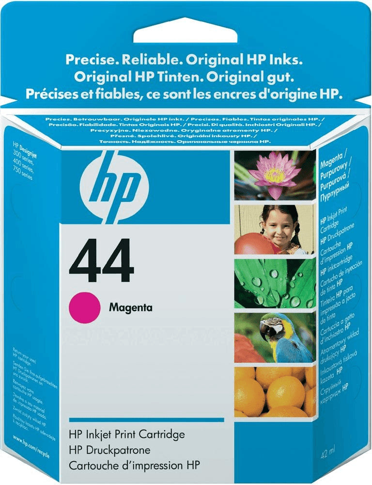 New, Pre-Owned - HP 44 (51644M) Magenta Ink Cartridge