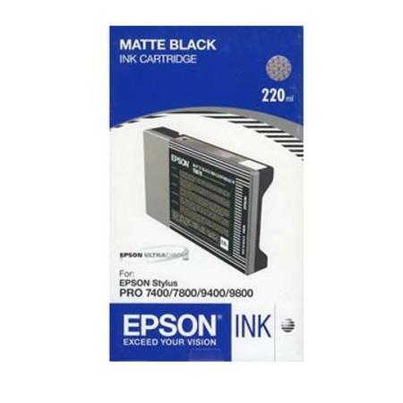 New, Pre-Owned - Epson T5668 Matte Black Standard Yield Ink Cartridge