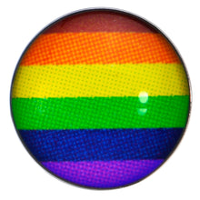 Surgical Steel RAINBOW Gay Pride Barbell
