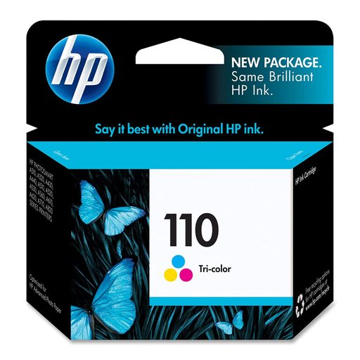 New, Pre-Owned - HP 110 (CB304AN) Tri-color Ink Cartridge