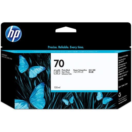 New, Pre-Owned - HP 70 130-ml (C9449A) Photo Black Ink Cartridge