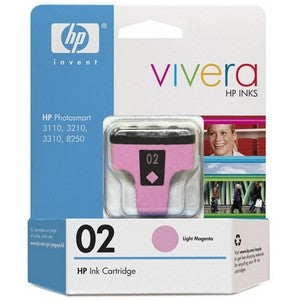 New, Pre-Owned - HP 02 (C8775WN) Light Magenta Ink Cartridge