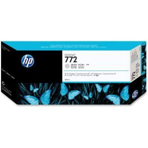 New, Pre-Owned - HP 772 300-ml Light Gray DesignJet Ink Cartridge, CN634A