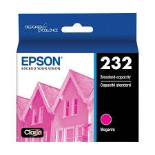 New, Pre-Owned - Epson 232 Standard Yield Magenta Ink Cartridge