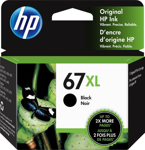 New, Pre-Owned - HP 67XL (3YM57AN) Black Ink Cartridge