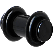 2G Black Acrylic Plug